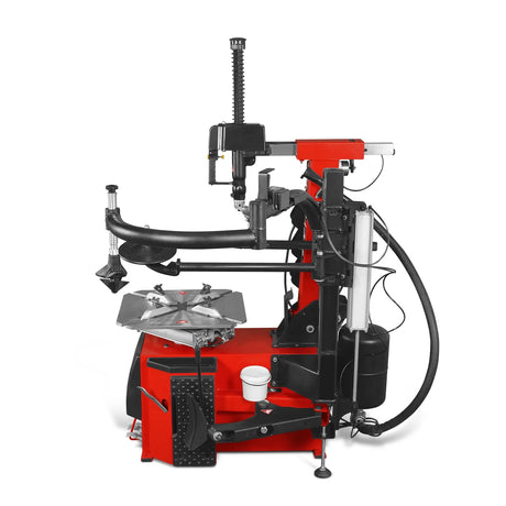 MechMaxx 28" Rim Tilt Back Tire Changer with Assist Arm & Bead Blaster