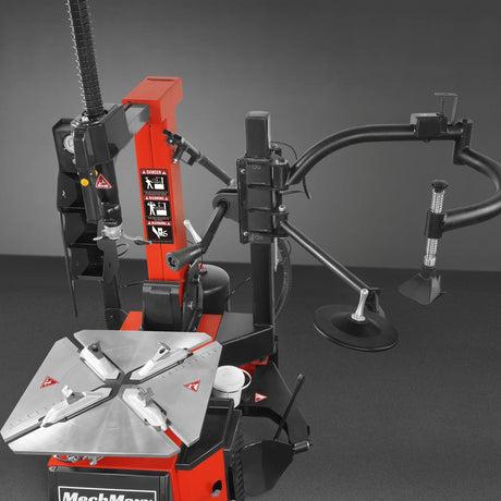 MechMaxx 28" Rim Tilt Back Tire Changer with Assist Arm & Bead Blaster