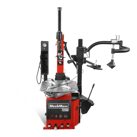 MechMaxx 28" Rim Tilt Back Tire Changer with Assist Arm & Bead Blaster