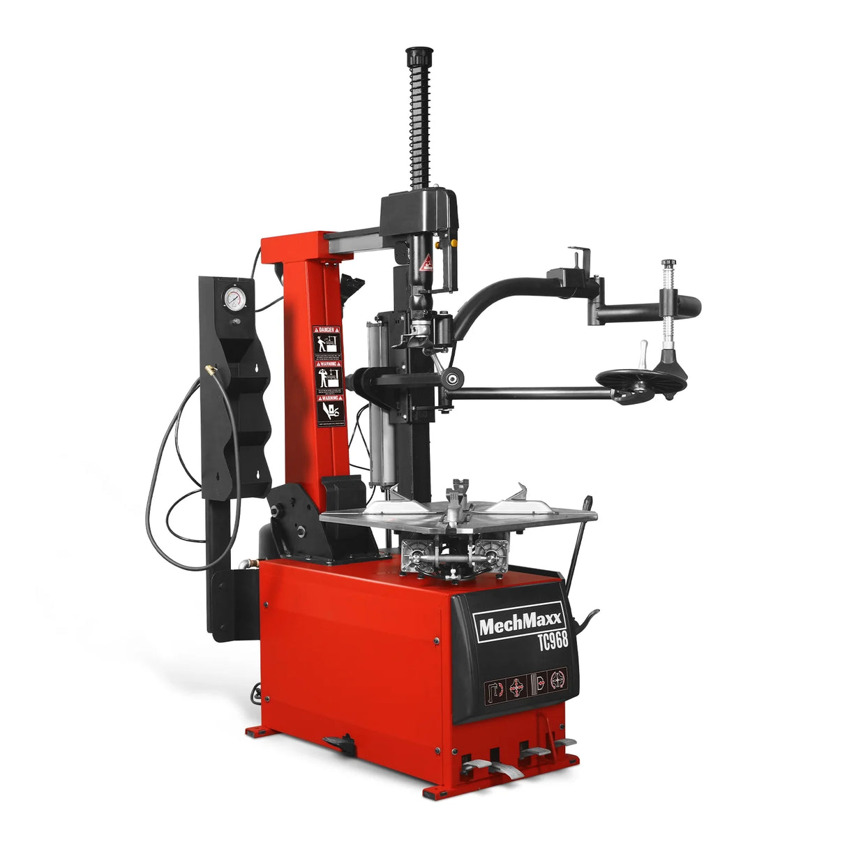 MechMaxx 28" Rim Tilt Back Tire Changer with Assist Arm & Bead Blaster