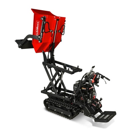 MechMaxx 1100lb 10HP 302cc Tracked Dumper, Tipping & Lifting, D50HTFL