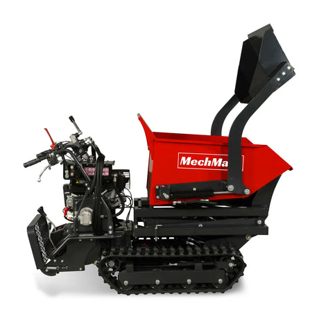 MechMaxx 1100lb 10HP 302cc Tracked Dumper, Tipping & Lifting, D50HTFL