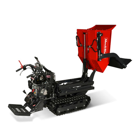MechMaxx 1100lb 10HP 302cc Tracked Dumper, Tipping & Lifting, D50HTFL
