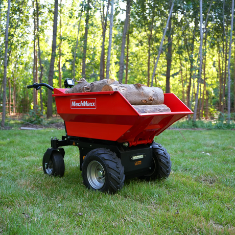 MechMaxx 1100lb Electric Mini Dumper, 1000W 48V Brushless DC Motor, E50