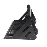 Vestil Skid Steer Rock Grader Bucket – Heavy Duty Steel Rock Grapple Attachment