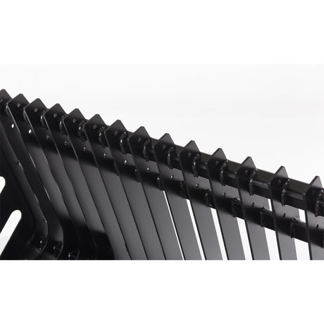 Vestil Skid Steer Rock Grader Bucket – Heavy Duty Steel Rock Grapple Attachment