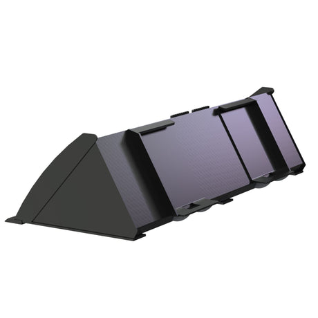 Vestil Skid Steer Bucket Attachment – Heavy Duty Low Profile Steel Bucket for Dirt, Mulch & Snow