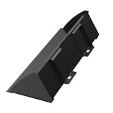 Vestil Skid Steer Bucket Attachment – Heavy Duty Low Profile Steel Bucket for Dirt, Mulch & Snow