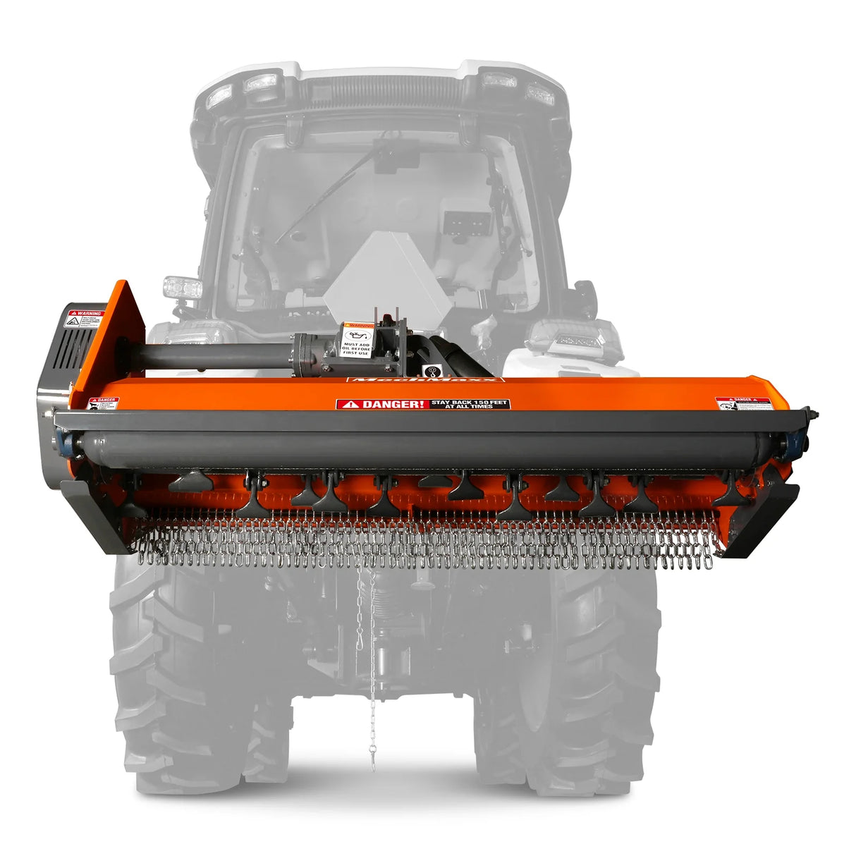 MechMaxx 60" Light-Duty PTO Flail Mower, 3-Point, 15-35HP, EFS60