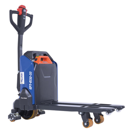 Vestil EPT Fully Powered Electric Pallet Truck — Lithium-Ion Smart Walkie with LCD Multi-Function Handle and Auto Turn-Speed Sensor