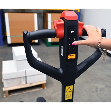Vestil EPT Fully Powered Electric Pallet Truck — Lithium-Ion Smart Walkie with LCD Multi-Function Handle and Auto Turn-Speed Sensor