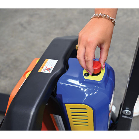 Vestil EPT Fully Powered Electric Pallet Truck — Lithium-Ion Smart Walkie with LCD Multi-Function Handle and Auto Turn-Speed Sensor