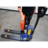 Vestil EPT Fully Powered Electric Pallet Truck — Lithium-Ion Smart Walkie with LCD Multi-Function Handle and Auto Turn-Speed Sensor