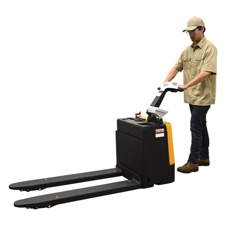 Vestil EPT-2547-30-SCL Electric Pallet Truck with Built-In Scale — 3,000 lb Capacity, 25"×47" Forks
