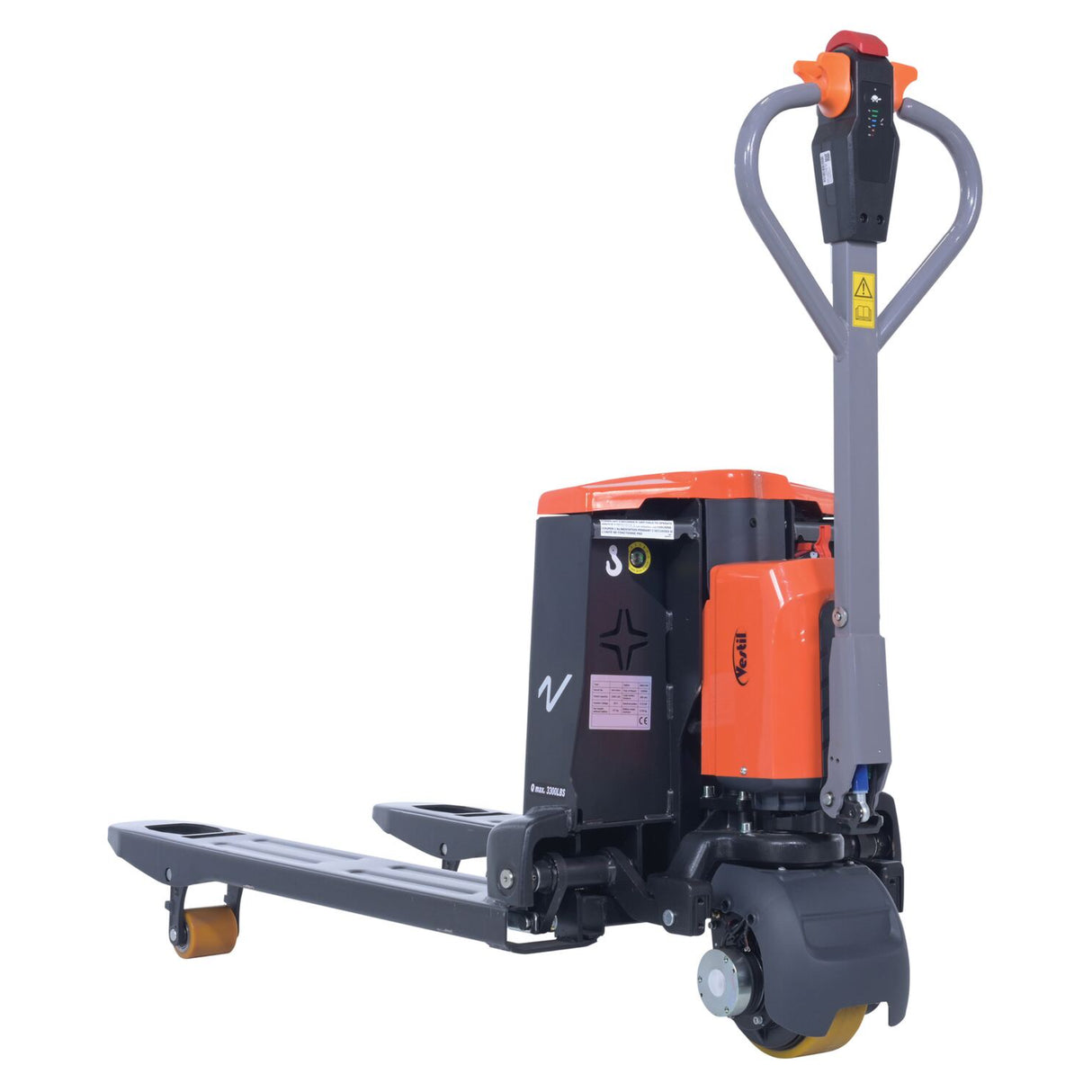 Vestil EPT Fully Powered Electric Pallet Truck — Lithium-Ion Smart Walkie with LCD Multi-Function Handle and Auto Turn-Speed Sensor