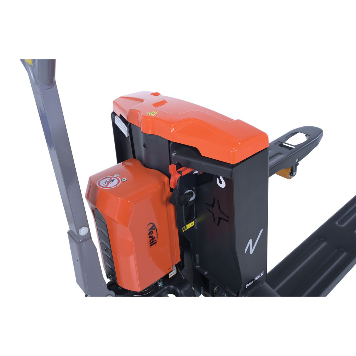 Vestil EPT Fully Powered Electric Pallet Truck — Lithium-Ion Smart Walkie with LCD Multi-Function Handle and Auto Turn-Speed Sensor