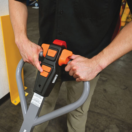 Vestil EPT Fully Powered Electric Pallet Truck — Lithium-Ion Smart Walkie with LCD Multi-Function Handle and Auto Turn-Speed Sensor