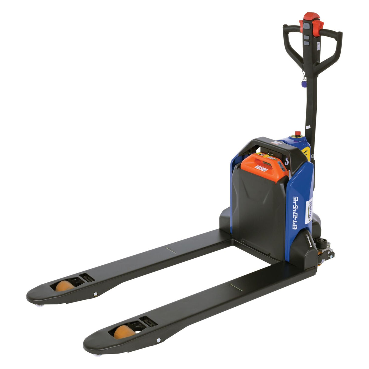 Vestil EPT Fully Powered Electric Pallet Truck — Lithium-Ion Smart Walkie with LCD Multi-Function Handle and Auto Turn-Speed Sensor