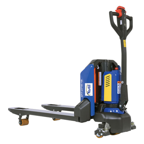 Vestil EPT Fully Powered Electric Pallet Truck — Lithium-Ion Smart Walkie with LCD Multi-Function Handle and Auto Turn-Speed Sensor