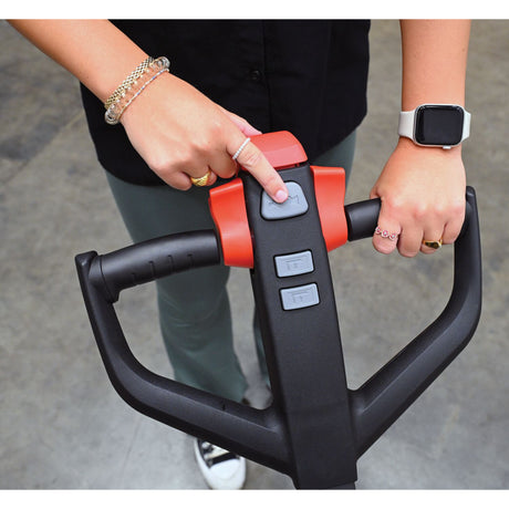 Vestil EPT Fully Powered Electric Pallet Truck — Lithium-Ion Smart Walkie with LCD Multi-Function Handle and Auto Turn-Speed Sensor