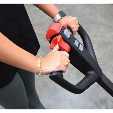 Vestil EPT Fully Powered Electric Pallet Truck — Lithium-Ion Smart Walkie with LCD Multi-Function Handle and Auto Turn-Speed Sensor