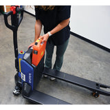 Vestil EPT Fully Powered Electric Pallet Truck — Lithium-Ion Smart Walkie with LCD Multi-Function Handle and Auto Turn-Speed Sensor