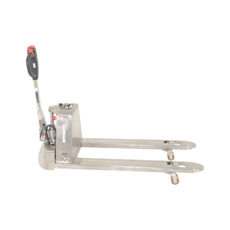 Vestil EPT-2748-30-SS Stainless Steel Electric Pallet Truck — Washdown-Ready Lithium-Ion Pallet Jack for Food & Pharma
