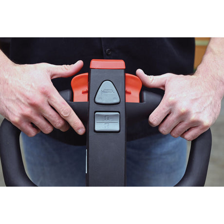 Vestil EPT-2748-30-SS Stainless Steel Electric Pallet Truck — Washdown-Ready Lithium-Ion Pallet Jack for Food & Pharma