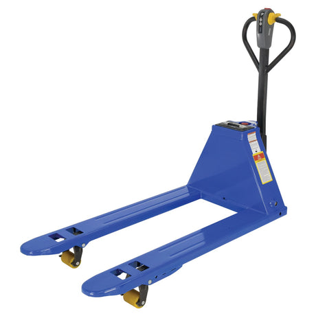 Vestil EPT-2748-30 Economy Fully Electric Pallet Truck — Lithium-Ion Drive & Lift, Compact 3,000 lb Capacity