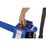 Vestil EPT-2748-30 Economy Fully Electric Pallet Truck — Lithium-Ion Drive & Lift, Compact 3,000 lb Capacity