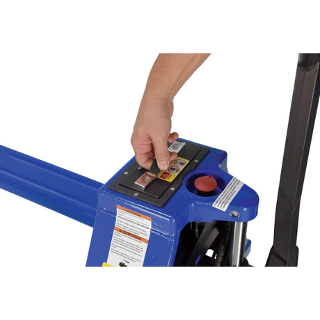 Vestil EPT-2748-30 Economy Fully Electric Pallet Truck — Lithium-Ion Drive & Lift, Compact 3,000 lb Capacity