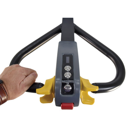 Vestil EPT-2748-30 Economy Fully Electric Pallet Truck — Lithium-Ion Drive & Lift, Compact 3,000 lb Capacity