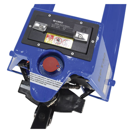 Vestil EPT-2748-30 Economy Fully Electric Pallet Truck — Lithium-Ion Drive & Lift, Compact 3,000 lb Capacity