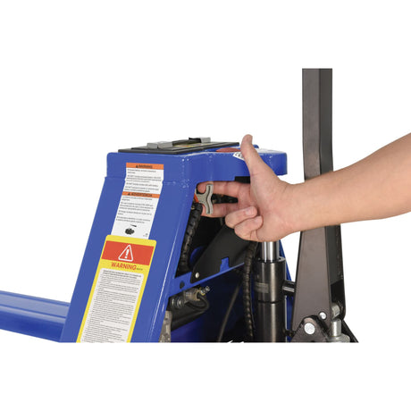Vestil EPT-2748-30 Economy Fully Electric Pallet Truck — Lithium-Ion Drive & Lift, Compact 3,000 lb Capacity