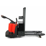 Vestil EPT-2748-60 Fully Electric Pallet Truck with Slatted Backrest — Maximum 6,000 lb Capacity, 27" × 48" Forks, 9.25" Raised Height for Heavy Industrial Operations