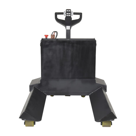 Vestil EPT-RL Electric Powered Roll Pallet Truck — V-Cradle Forks for Carpet, Paper, Fabric, and Industrial Roll Handling