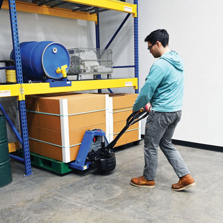 Vestil EPT-CFR-2748-40 Cold Room Electric Pallet Truck — Lithium-Ion Powered for Freezers & Refrigerated Warehouses