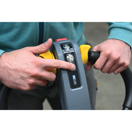 Vestil EPT-CFR-2748-40 Cold Room Electric Pallet Truck — Lithium-Ion Powered for Freezers & Refrigerated Warehouses