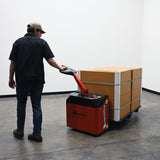 Vestil EPT-PGL-2045-30 Pegasolift Electric Pallet Truck — Italian Premium Compact Walkie with Built-In 24V Charger, LCD Hour Indicator, and Under-Shelf Operation