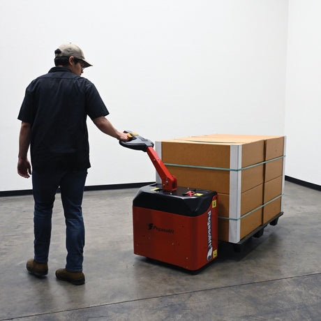 Vestil EPT-PGL-2045-30 Pegasolift Electric Pallet Truck — Italian Premium Compact Walkie with Built-In 24V Charger, LCD Hour Indicator, and Under-Shelf Operation