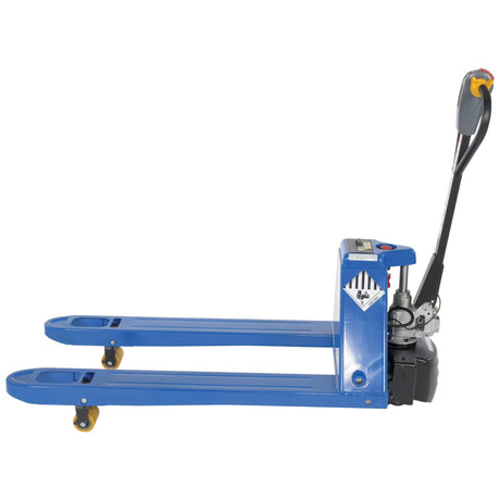 Vestil EPT-S-2748-40 Economy Semi-Electric Pallet Truck — Lithium-Ion Powered Drive, Manual Lift
