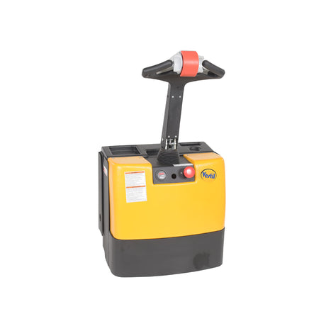 Vestil EPT-SF Single Fork Electric Pallet Truck — Walk-Behind Specialty for Half-Size Pallets, Bulk Containers, and Single-Pocket Loads