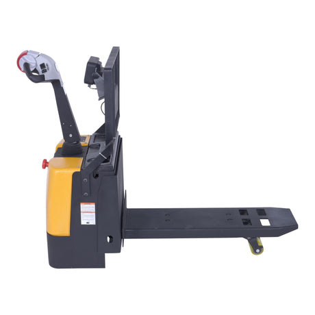 Vestil EPT-SF-1240-26-SCL Single Fork Electric Pallet Truck with Built-in Digital Scale — Weigh and Move Half-Size Pallets and Bulk Containers