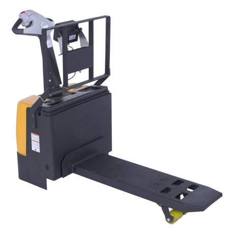 Vestil EPT-SF-1240-26-SCL Single Fork Electric Pallet Truck with Built-in Digital Scale — Weigh and Move Half-Size Pallets and Bulk Containers