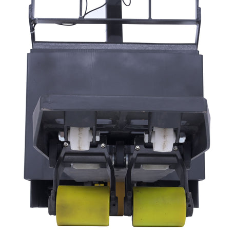 Vestil EPT-SF-1240-26-SCL Single Fork Electric Pallet Truck with Built-in Digital Scale — Weigh and Move Half-Size Pallets and Bulk Containers