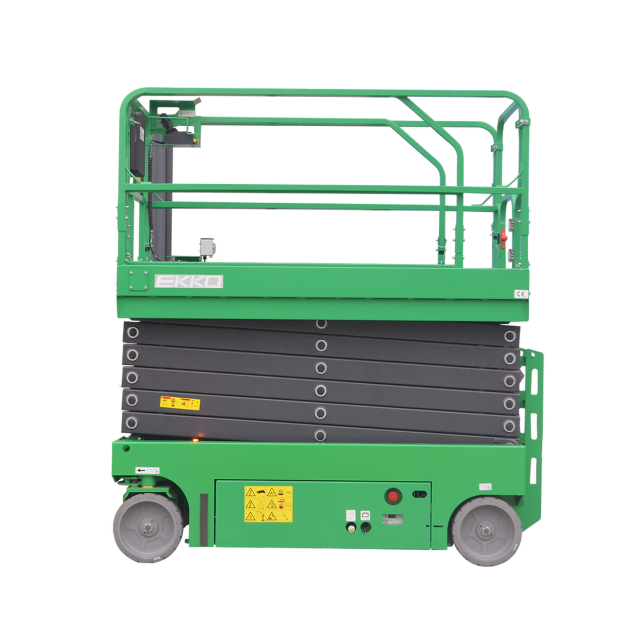 EKKO ES120E-Li 39ft Electric Scissor Lift Platform 700 lb Capacity Lithium Aerial Work Platform