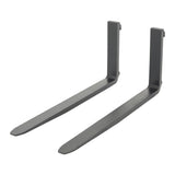 Vestil F4 Forged Steel Forks with Carriage Pin | Class II Mount, Meets I.T.A. Standards, 3,000–5,000 lb Per Pair, 36"–60" Lengths