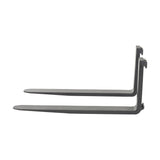 Vestil F4 Forged Steel Forks with Carriage Pin | Class II Mount, Meets I.T.A. Standards, 3,000–5,000 lb Per Pair, 36"–60" Lengths