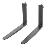 Vestil F4 Forged Steel Forks with Carriage Pin | Class II Mount, Meets I.T.A. Standards, 3,000–5,000 lb Per Pair, 36"–60" Lengths