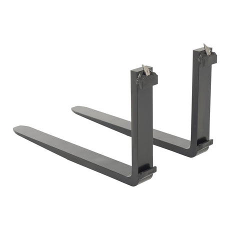 Vestil F4 Forged Steel Forks with Carriage Pin | Class II Mount, Meets I.T.A. Standards, 3,000–5,000 lb Per Pair, 36"–60" Lengths